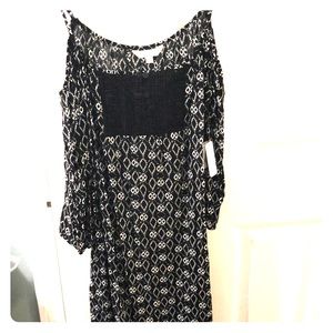 Charlotte Russe cold shoulder dress